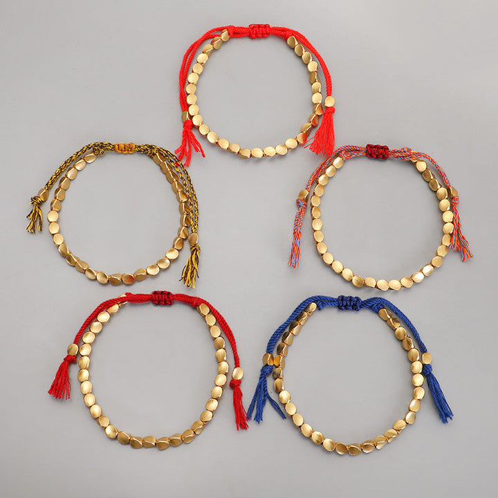 Armband Kupferperlen Tibet – Glück & Balance