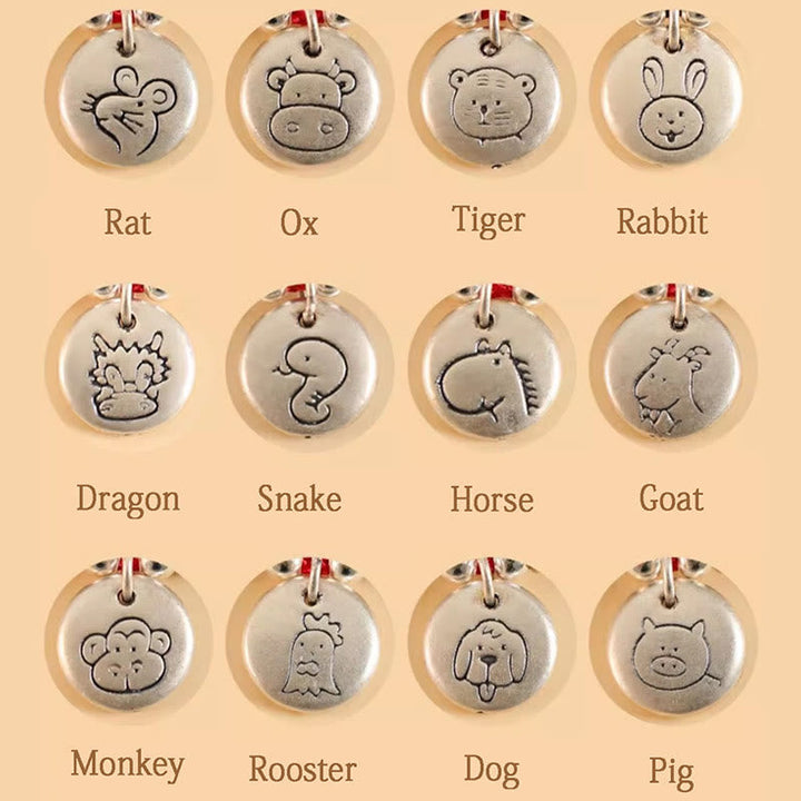 Armband 925 Silber Chinesisches Tierkreis – Glück Harmonie