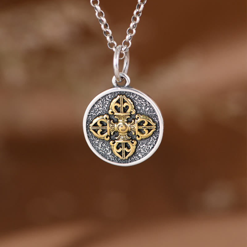 Kette Vajra Dorje Sterling-Silber