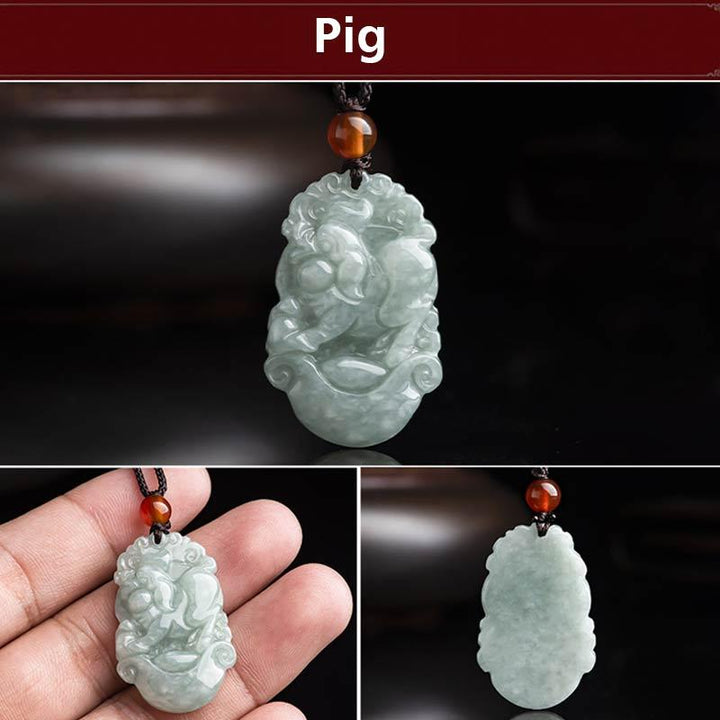 Kette Jade Drachen | Zen Spirit