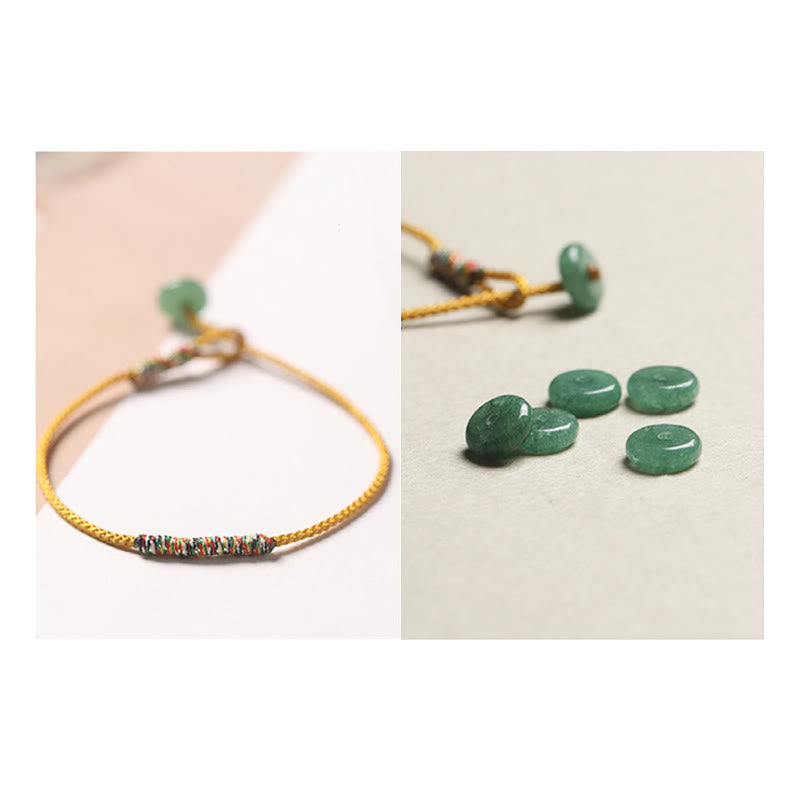 Armband Grüner Aventurin - Glück Schutz