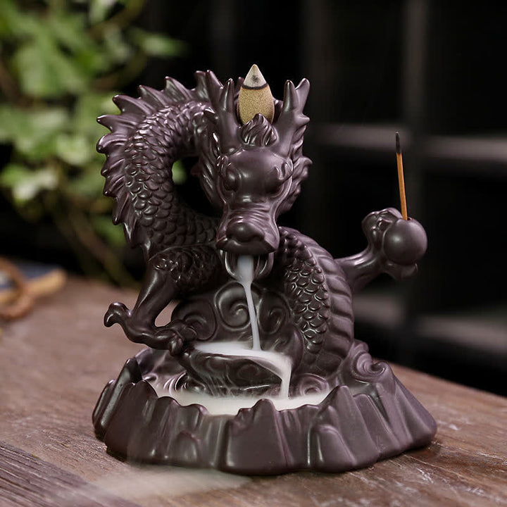 Rückfluss Räuchergefäß Drache Drache