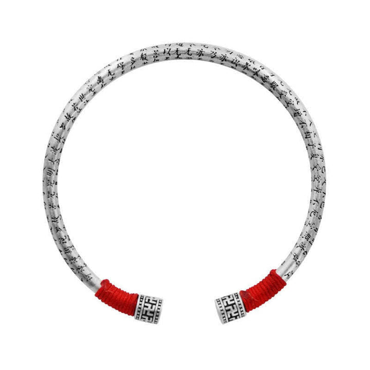 Armband Om Mani Padme Hum Glück Rotband Tibet