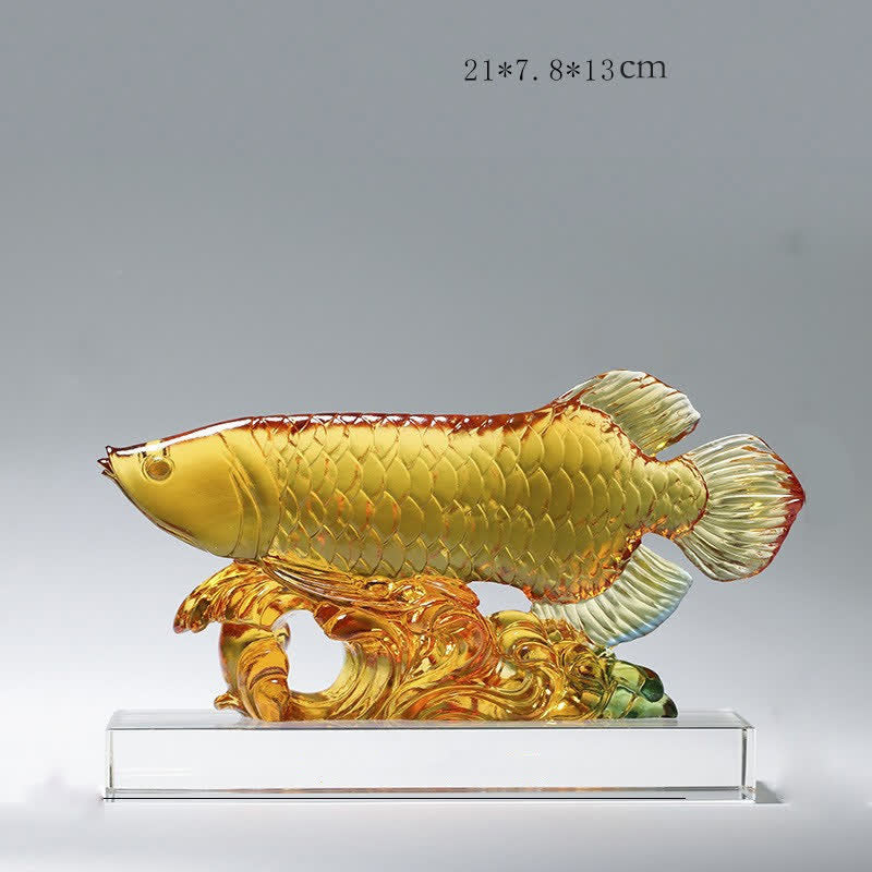 Figur Koi Fisch Liuli Glück Klein