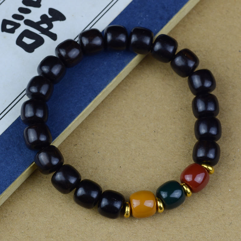 Armband Sandelholz Ebenholz – Frieden