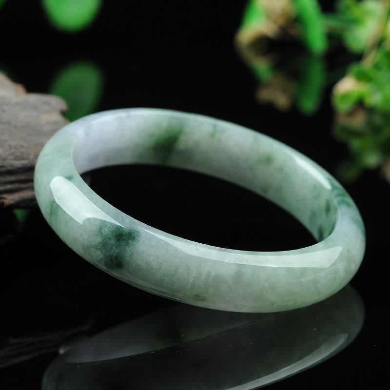 Hellgrünes Jade Armband Luck – Glück & Wohlstand poliert glänzend elegant