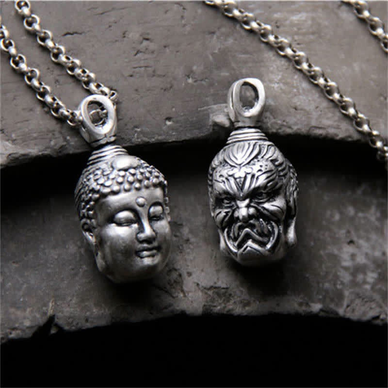 Kette Sterling-Silber Buddha – Gelassenheit