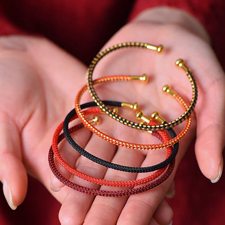 Glücksarmband Handgemacht Band Cuff