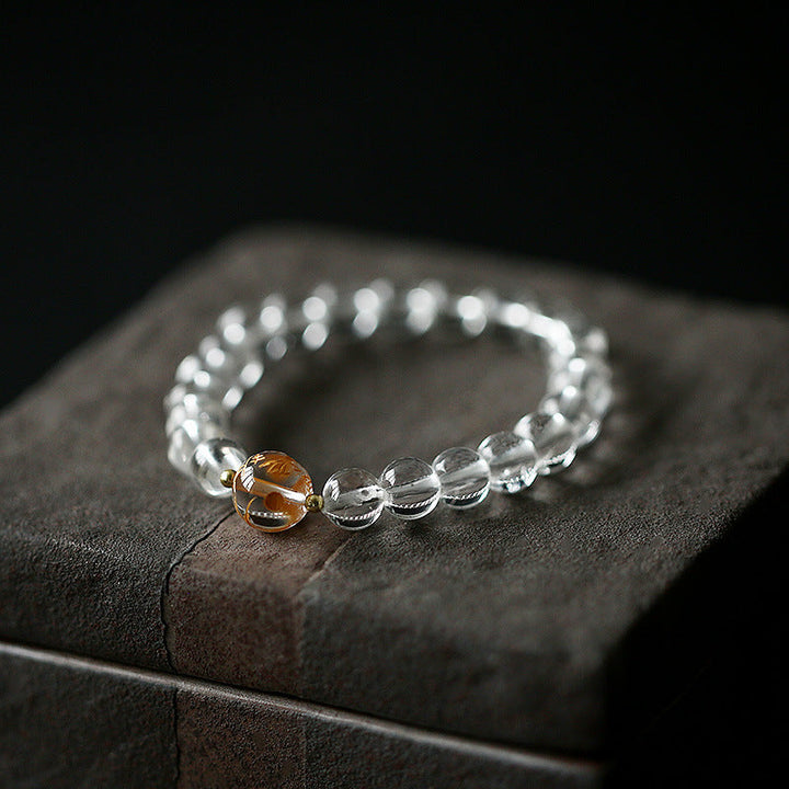 Armband Obsidian Onyx Kristall Drache Stärke Energie