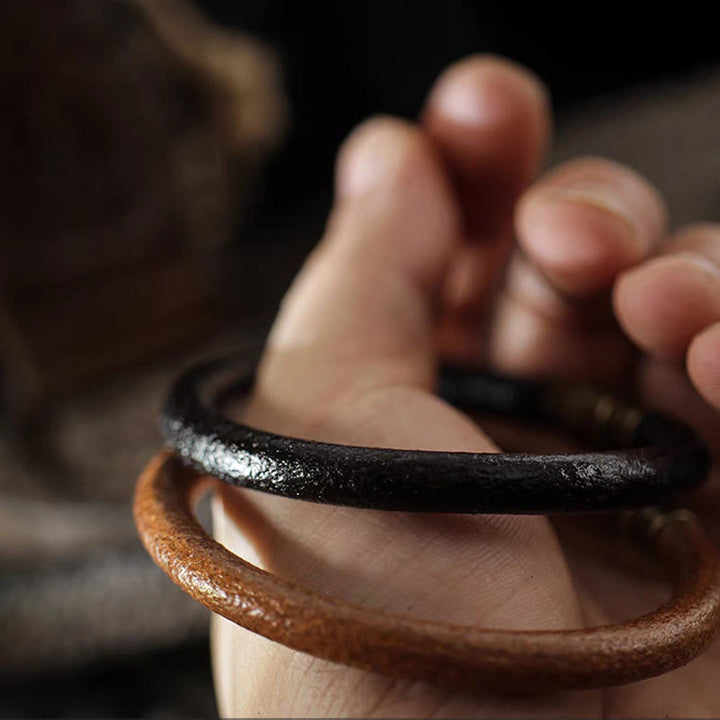 Kupfer Magnetisch Armband am Handgelenk getragen schwarzer Stein Heilung