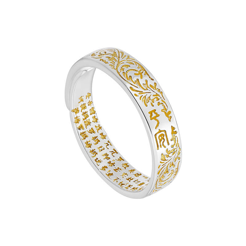 Ring Kupfer Lotus Herzsutra Frieden Glück Schutz Harmonie