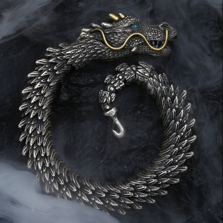 Armband Nordischer Drache Amulett - Glück & Schutz