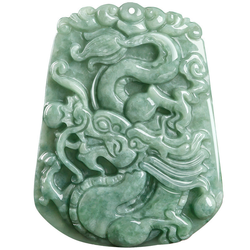 Anhänger Kette Jade Drachen Tierkreis – Stärke