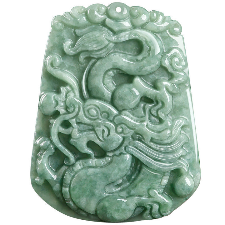 Anhänger Kette Jade Drachen Tierkreis – Stärke