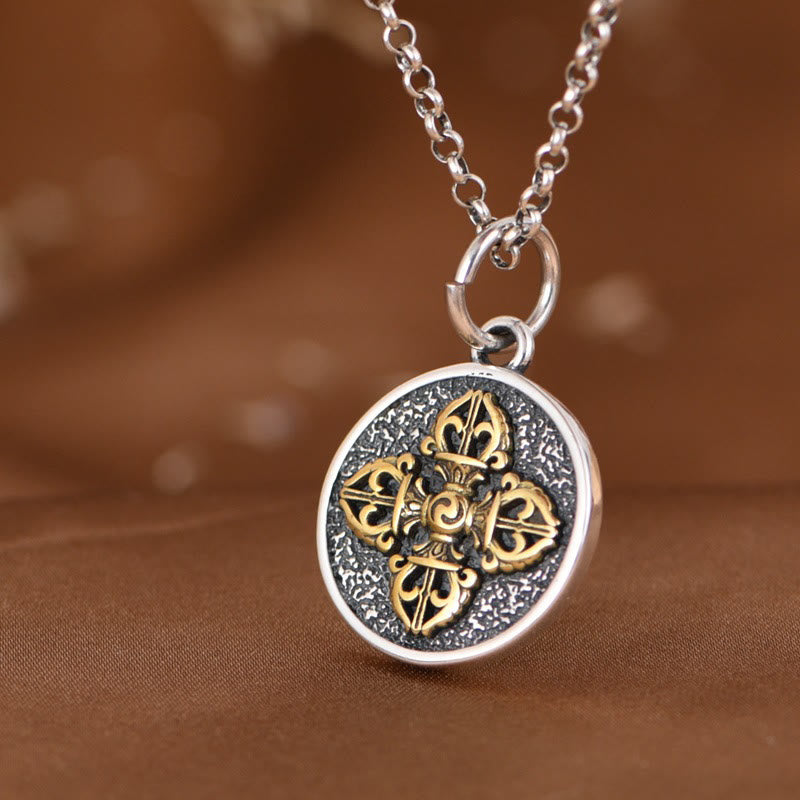 Kette Vajra Dorje Sterling-Silber