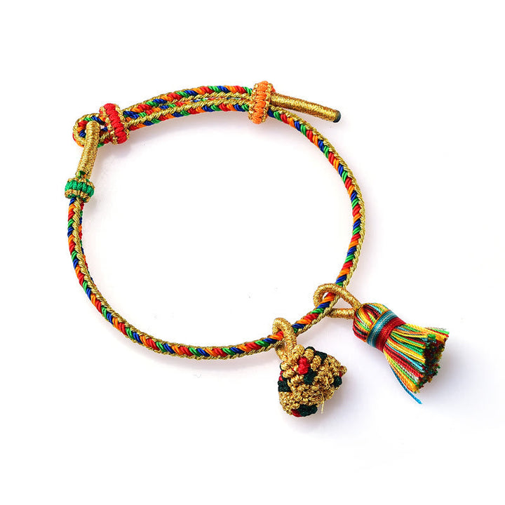 Armband Bunt Glück Zongzi Golden – Glück