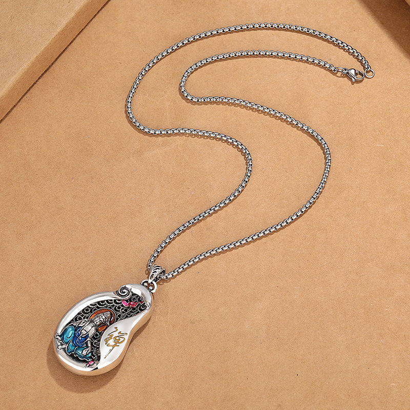 Kette Kupfer Avalokitesvara Schmuck Halskette