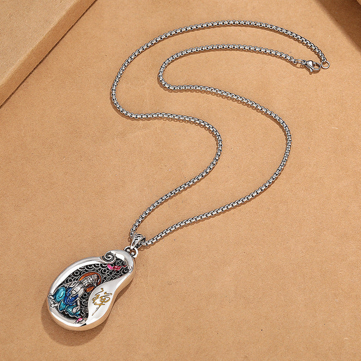 Kette Kupfer Avalokitesvara Schmuck Halskette