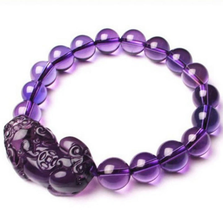 Armband Amethyst PiXiu Feng Shui - Wohlstand