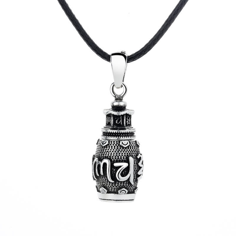 Kette Silber – Om Mantra, Weisheit, Meditation