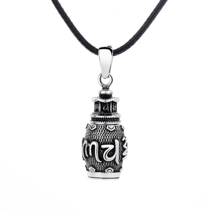 Kette Silber – Om Mantra, Weisheit, Meditation