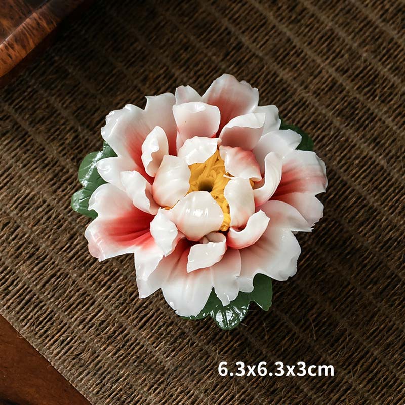 Räucherstäbchen Mit Halter Lotus Tibetisch Pink & Weiß