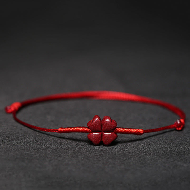 Rotes Armband Zinnober Koi Fisch Armband Liebe Segen Naturstein