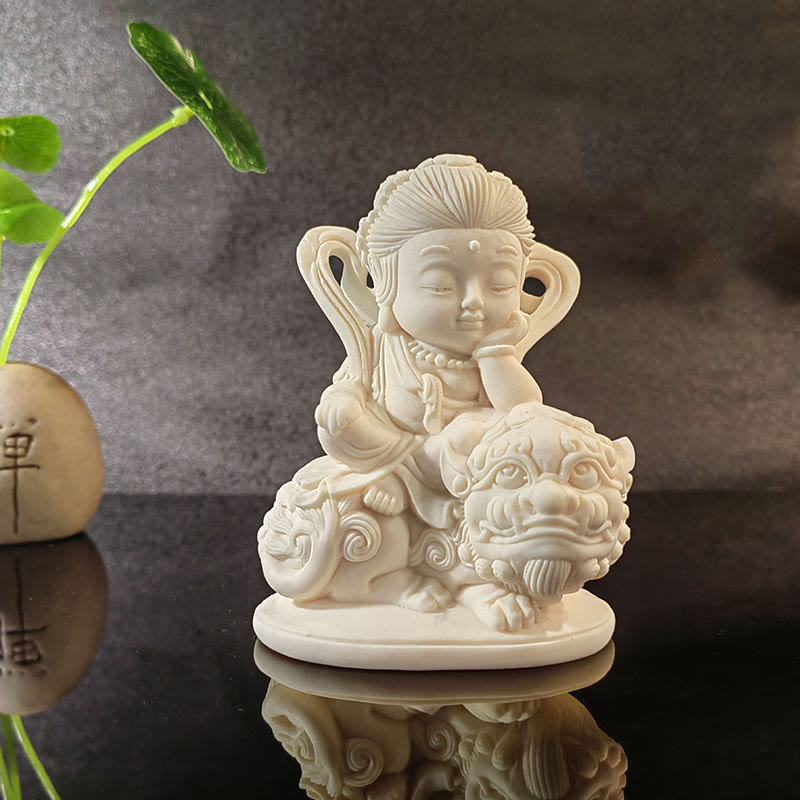 Kwan Yin Avalokitesvara Manjusri