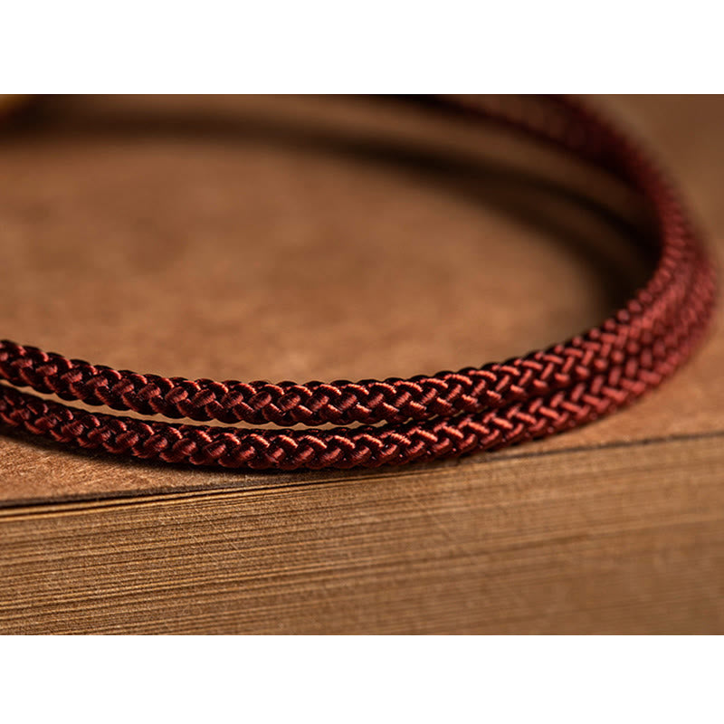 Armband Sternzeichen Talisman Rot Schnur Handgemacht