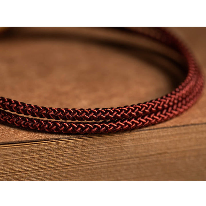 Armband Sternzeichen Talisman Rot Schnur Handgemacht