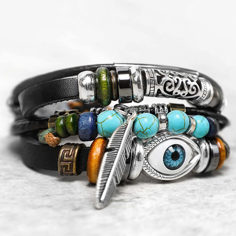 Armband Türkis - Schutz Böser Blick