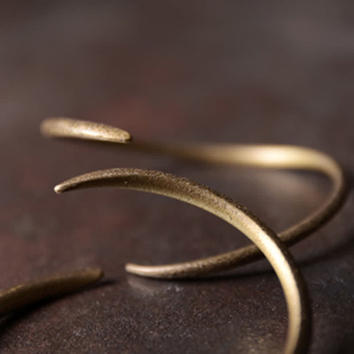 Kupfer Armband elegant gewunden glänzend Segen Glück Schmuck