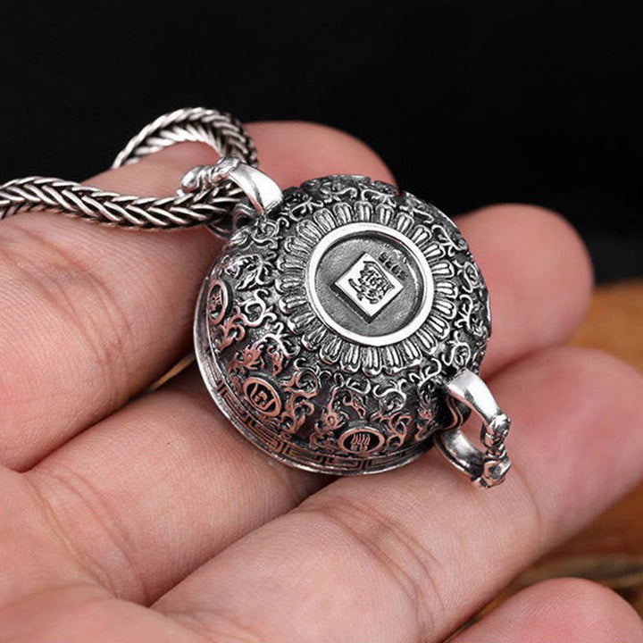Kette Kupfer Münze Ingot Wohlstand Silber Anhänger