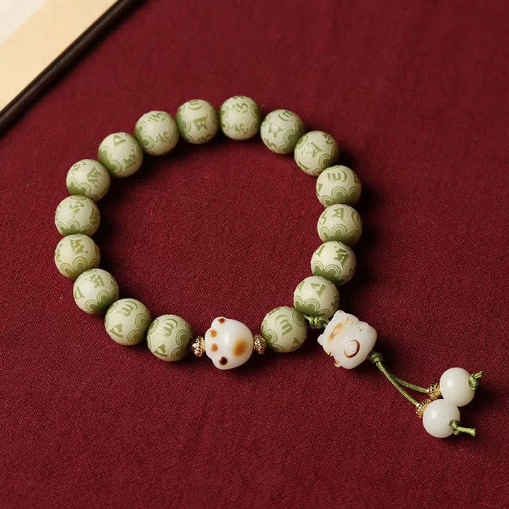 Armband Bodhi Om Mani Padme Hum Balance Perlen Armband Naturstein