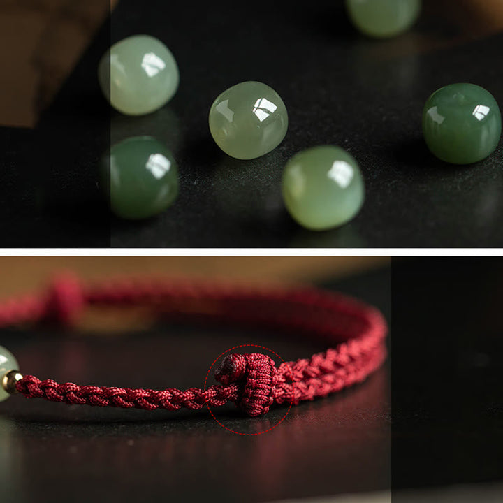Armband Chinesischer Tierkreis - Hetian Jade