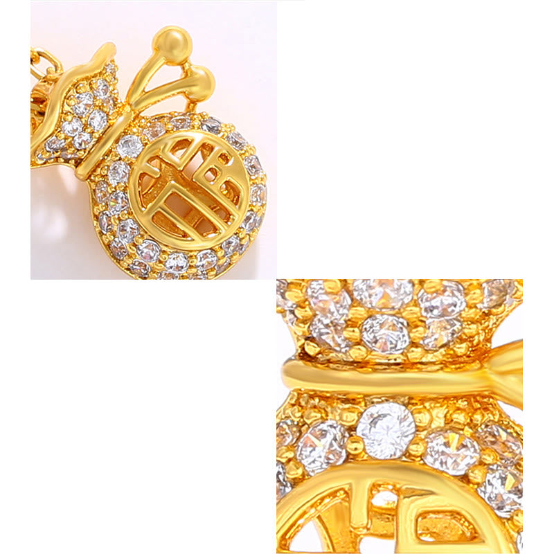 Kette Goldplated Fu-Münze – Wohlstand & Segen – Bild 7 – Kette Goldplated Fu-Münze Anhänger Wohlstand Segen glänzend