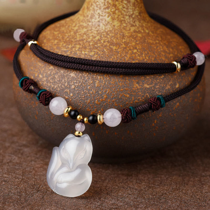 Kette Chalcedon Fuchs – Harmonie | Zen Spirit
