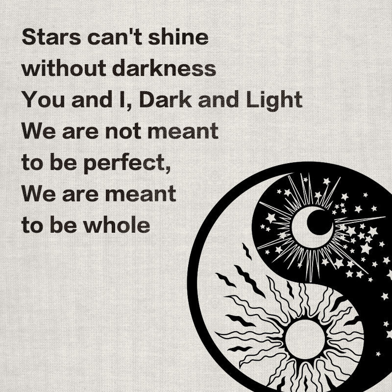 Partnerarmband Yin Yang Hämatit 2er Set