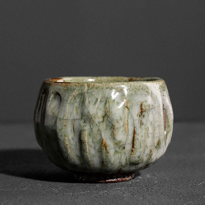 Teetasse Eisriss Jianzhan Keramik Kung Fu Groß
