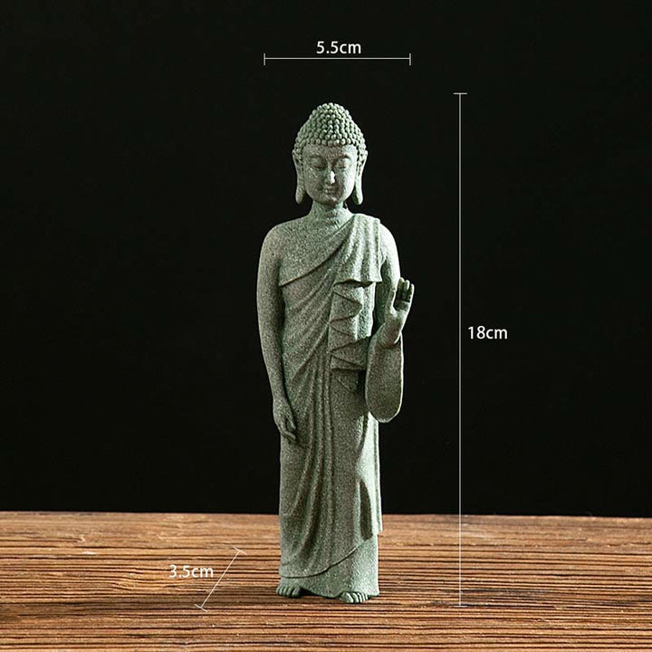 Buddha Statue Stehend linke Hand