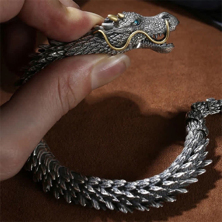 Armband Nordischer Drache Amulett - Glück & Schutz
