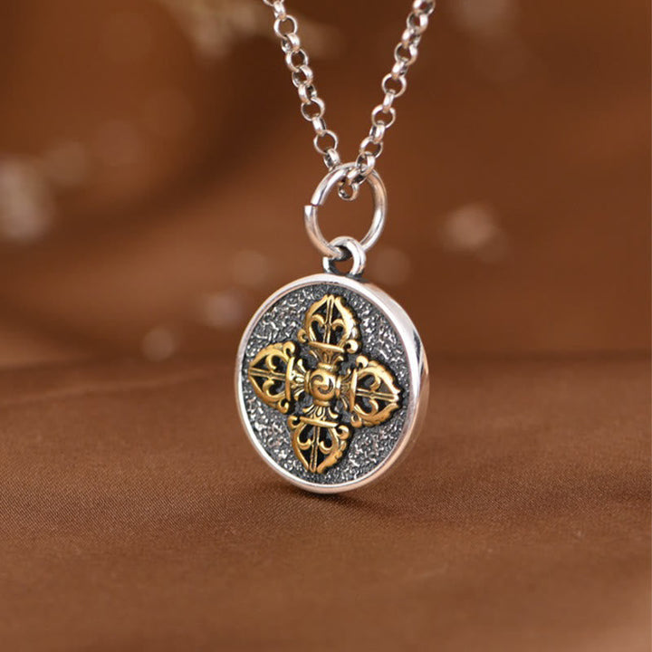 Kette Vajra Dorje Sterling-Silber