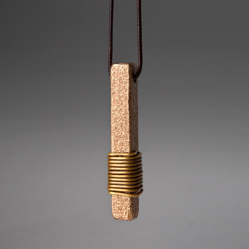 Anhänger, Kette, Kupfer, Buddha, Wohlstand, Energie