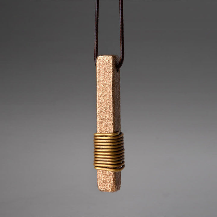 Anhänger, Kette, Kupfer, Buddha, Wohlstand, Energie