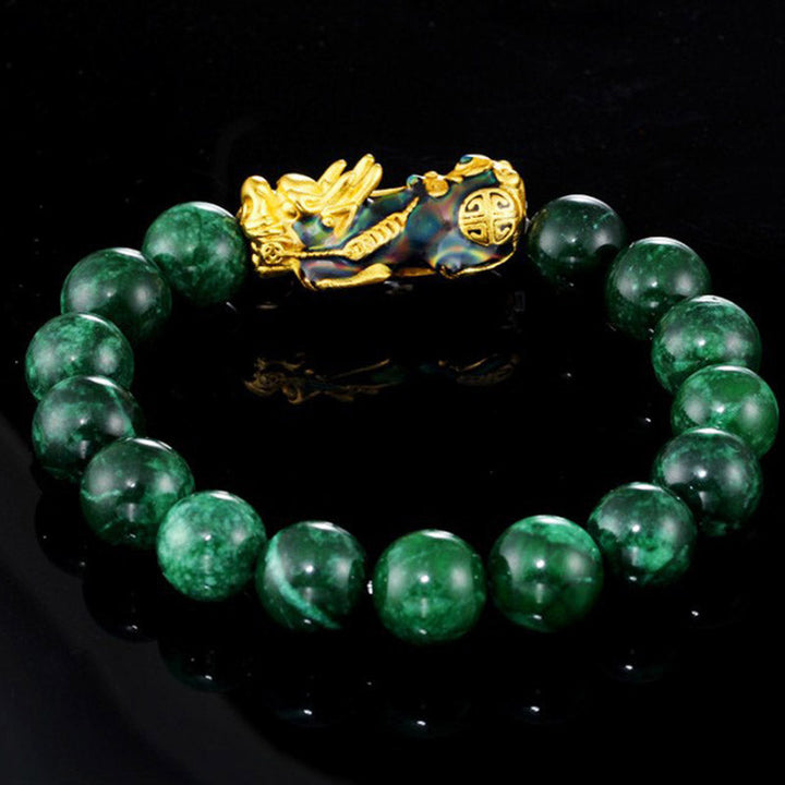 Armband Feng Shui Pixiu Jade - Schutz