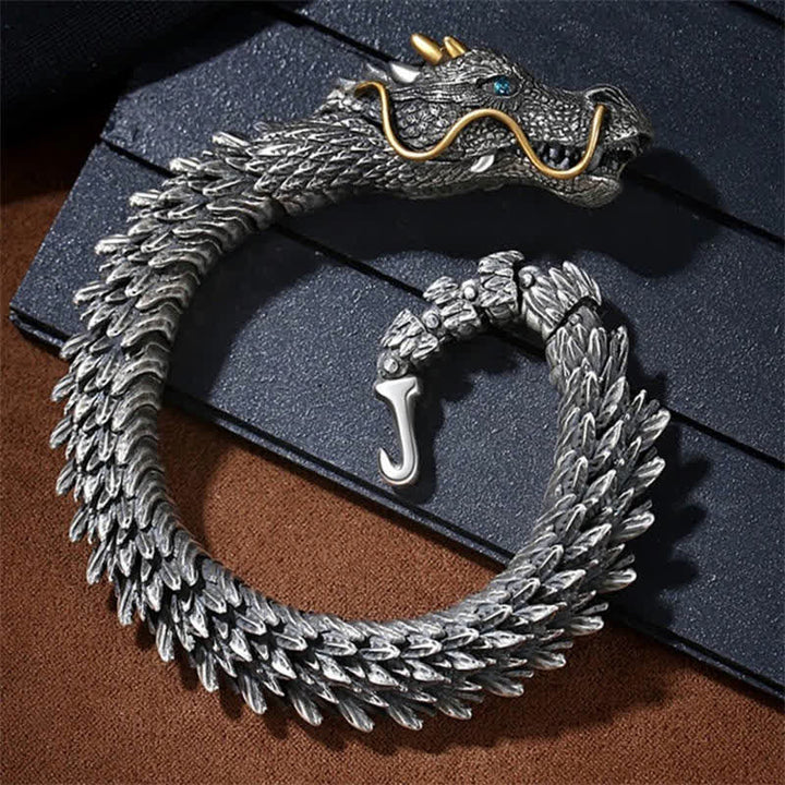 Armband Nordischer Drache Amulett - Glück & Schutz