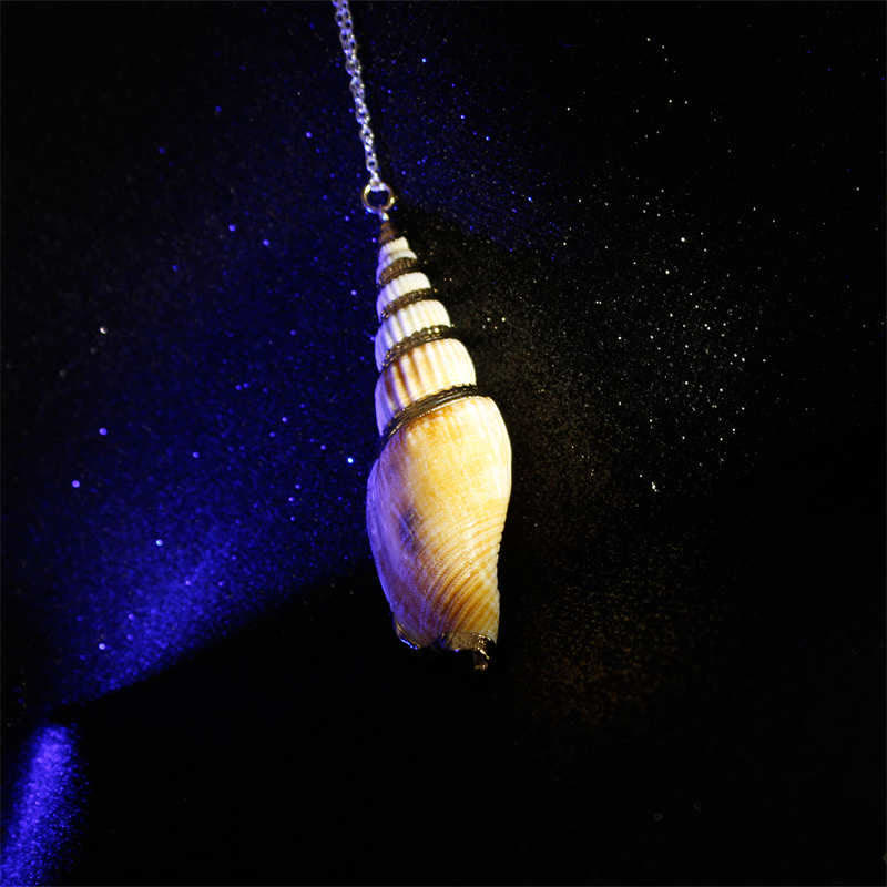 Shankha Kette Glück Naturmuschel Schmuck