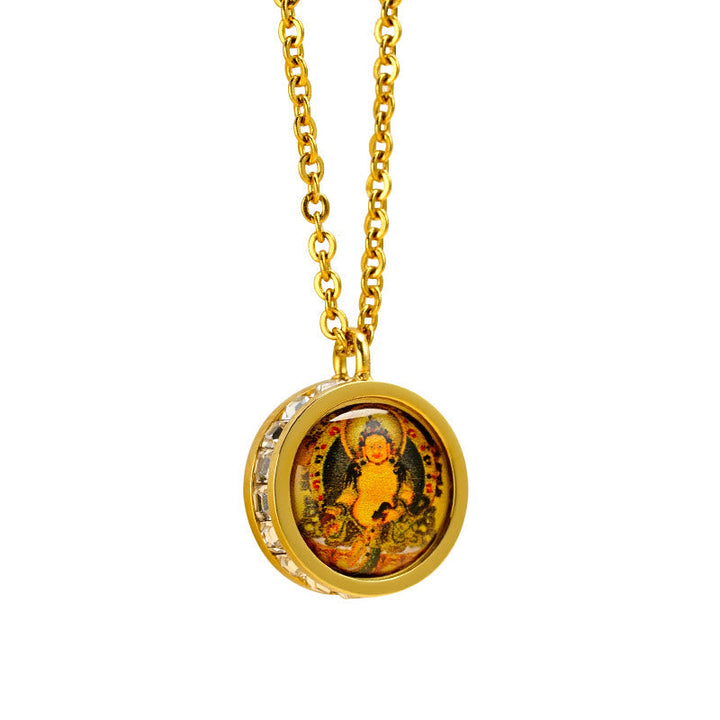Kette Buddha Anhänger Tibet Wohlstand