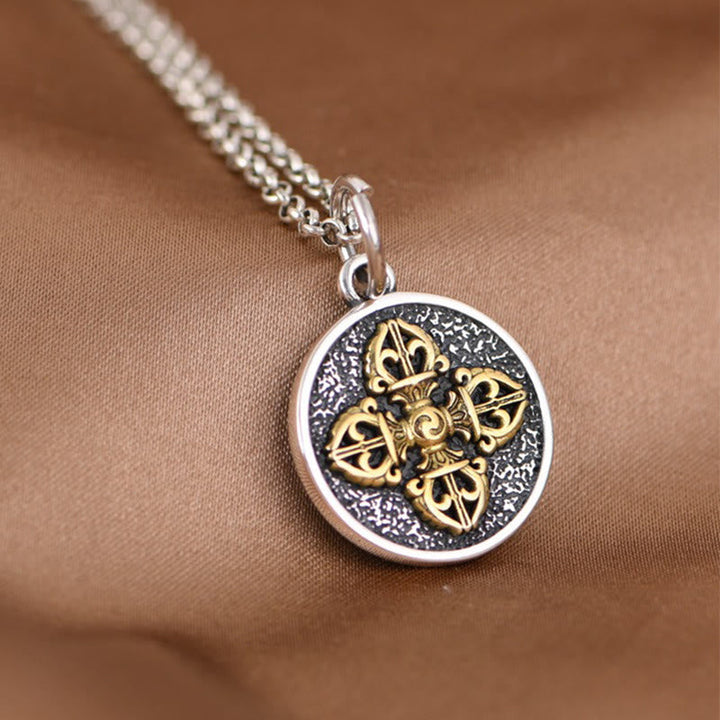 Kette Vajra Dorje Sterling-Silber