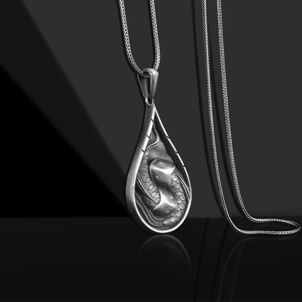 Kette Zinn Koi-Fische – Glück